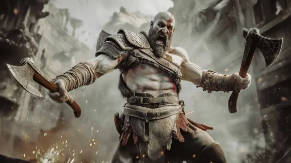 Gaming Heroes: Kratos aus God of War